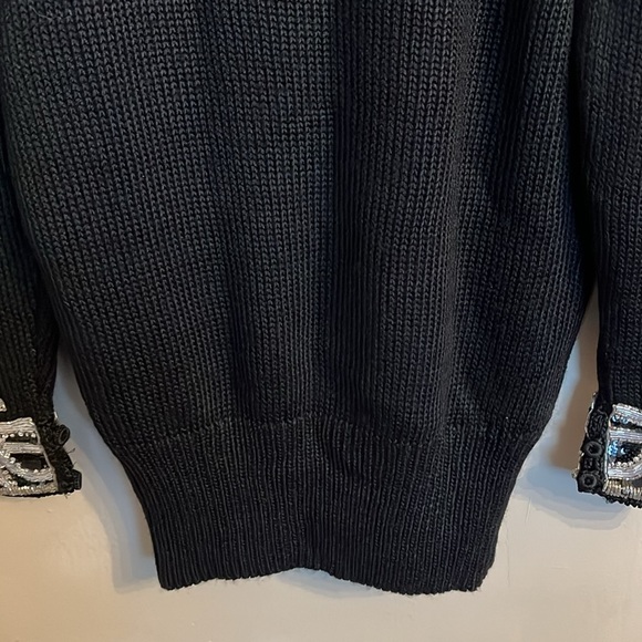 Della Knit VINTAGE sweater Women's Size M wool angora - Picture 7 of 14